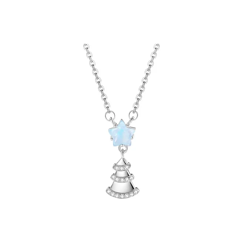 Strange S925 Silver Necklaces Women's-0
