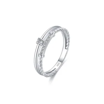 JESCAKOO S925 Silver Rings Women's