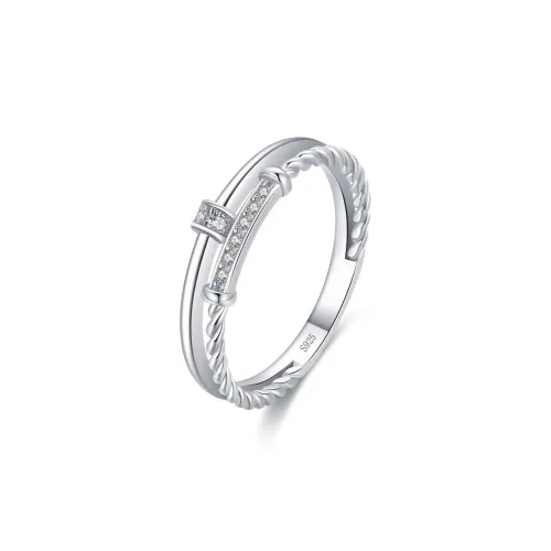 JESCAKOO S925 Silver Rings Women's