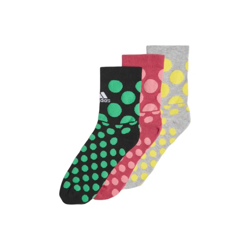 Adidas Mid Calf Socks Unisex 3 Pack-0