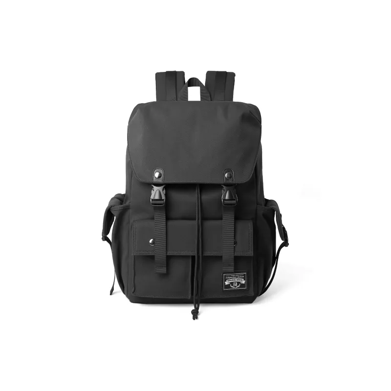 MOYYI Oxford Backpack Men's Dark Green Black Gray-10