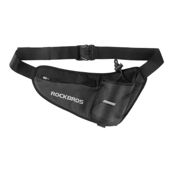 ROCKBROS Nylon Fanny Pack Regular Unisex Black