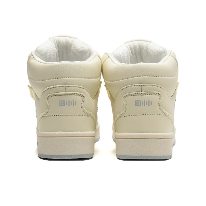 Circle Small Coverage Slip Resistant Balance Height Increasing Mid Top Skateboard Shoes Unisex Box Included-24