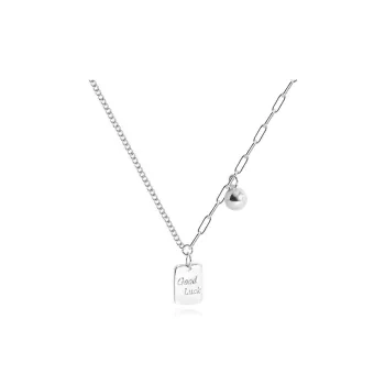 YUOFFICIAL S925 Silver Adjustable Elegance Minimalist Style Individual Everyday Versatile Luxe Design Necklaces Women's