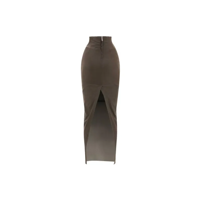 RICK OWENS Pillar Maxi Skirt-1