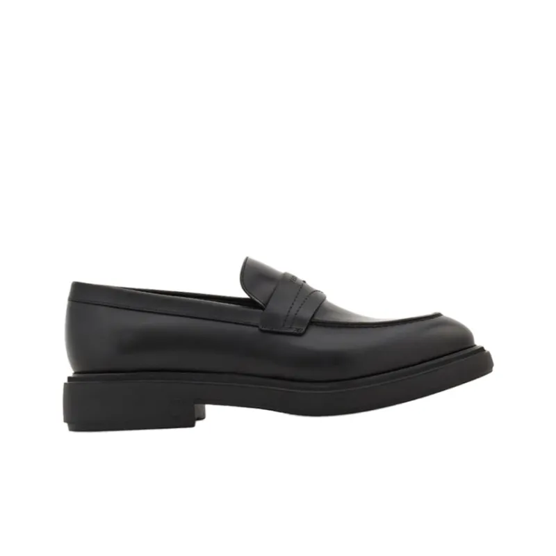 Ferragamo Loafers Men Black-1