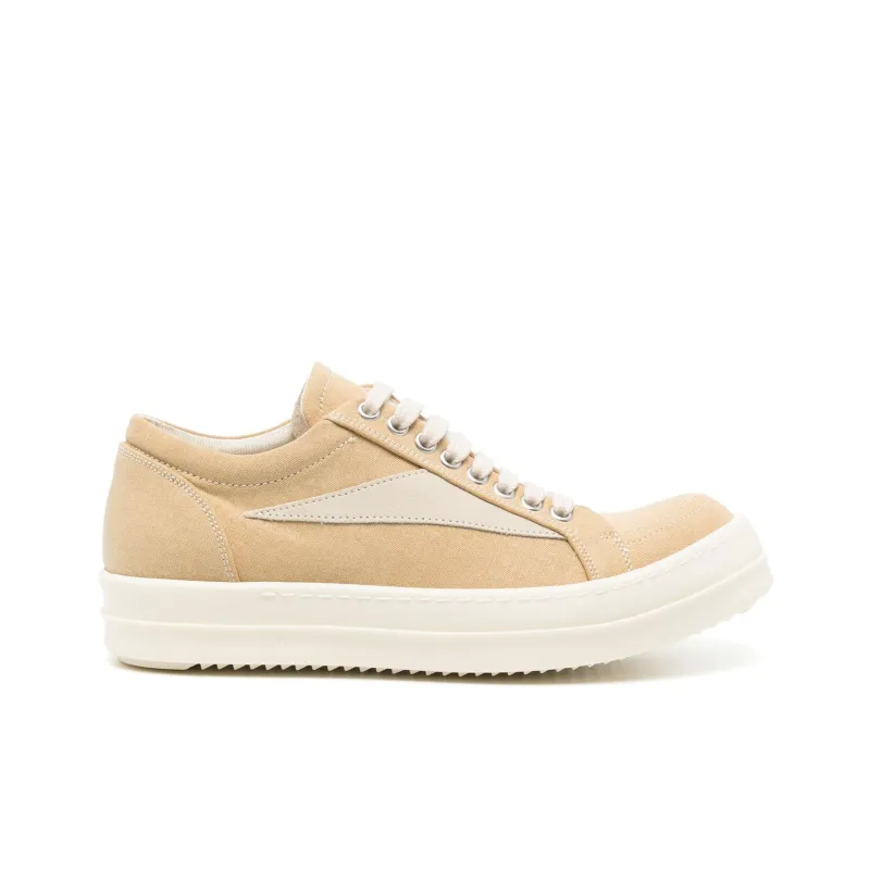 Rick Owens DRKSHDW Vintage Low Top Skateboard Shoes Women's Yellow-1