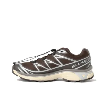 Beams x SALOMON XT 6 Anti Slip Wear Resistant Low Top Casual Running Shoes Unisex Brown