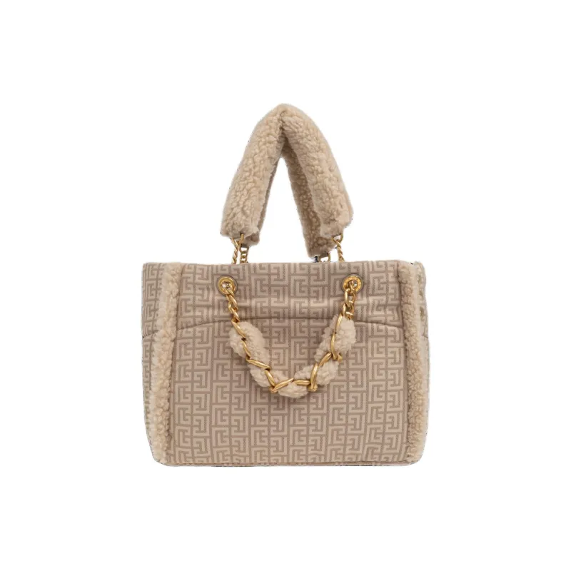 BALMAIN Logo Plaque Top Handle Bag-2