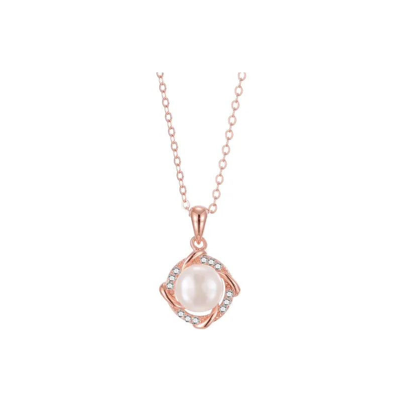 Andaozi Freshwater Pearl Necklaces Women's-0