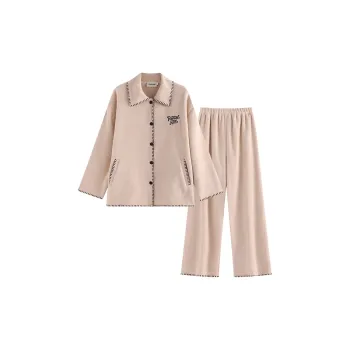 Wabi Town Pajama Set Women's Apricot