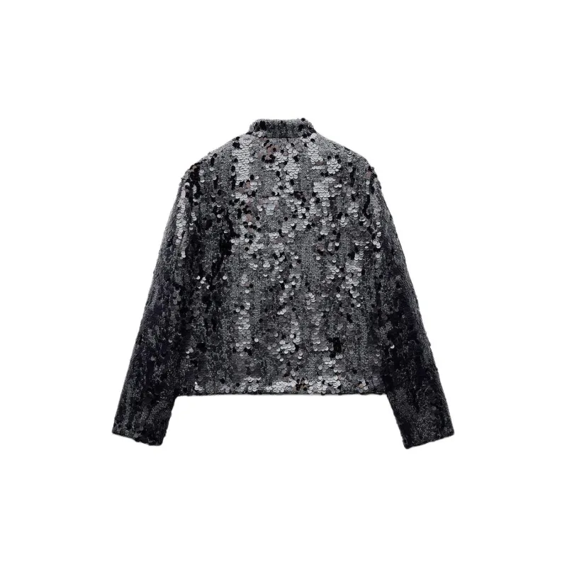 ZARA ZW Series Jackets Coats Women's Gray-1