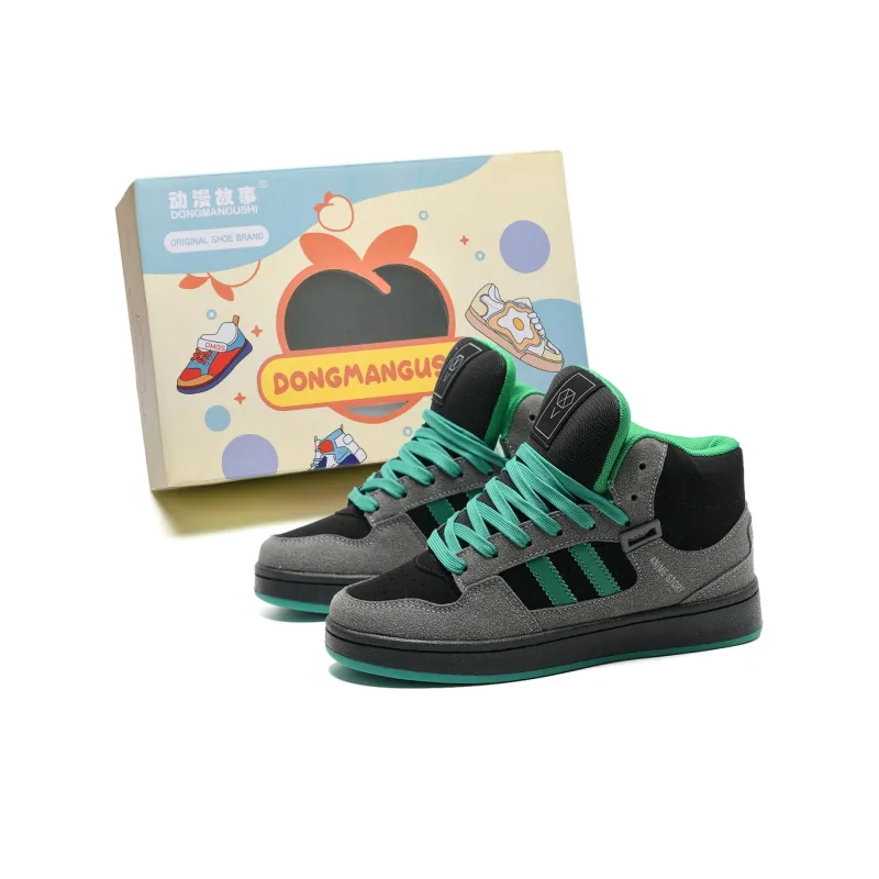 Anime Story Slip Resistant, Abrasion Resistant, Lightweight, Breathable Mid Top Skateboard Shoes Unisex Box Included-12