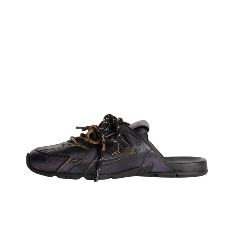 New Balance x MIU MIU NB 530 SL Wrap toe Slippers Women's Black-0