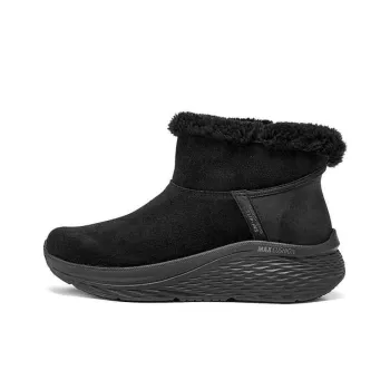 Skechers Slip Ins Warm And Wear Resistant Short Snow Boots Women's Black
