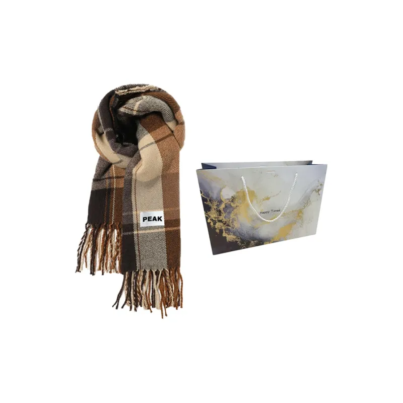 PEAK Knit Scarves Unisex-5