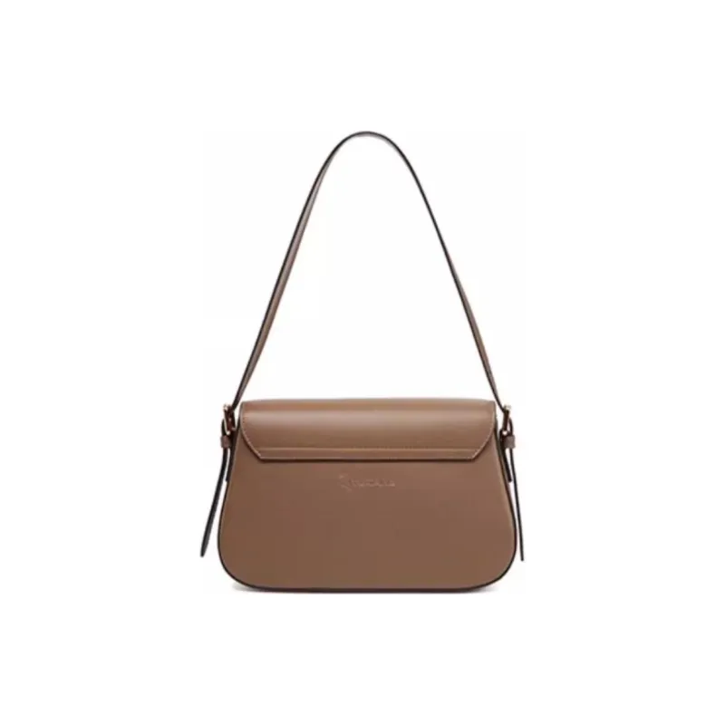TUCANO Cow Leather Saddle Bag, Crossbody Bag, Shoulder Bag Trumpets Women's Brown-2