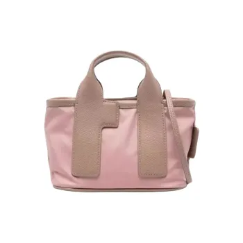 Furla Piuma Recycled Nylon Shoulder Bag, Crossbody Bag, Handbag Mini Women's Pink