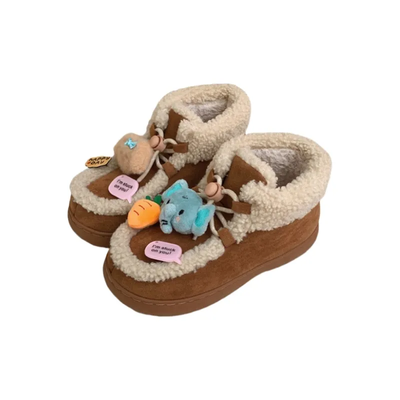 Thin Strips Cotton Slippers Women's Jasper-9