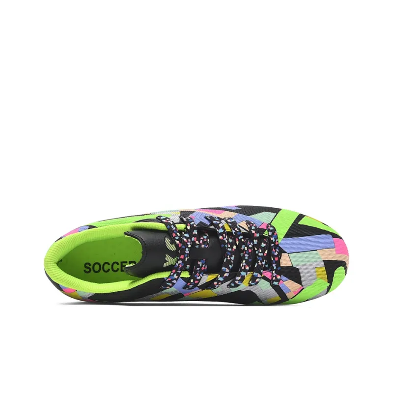 MEKY AG Rubber Short Studs Soft Ground Artificial Ground Natural Ground Cushioned Slip Resistant Soccer Shoes Unisex-3