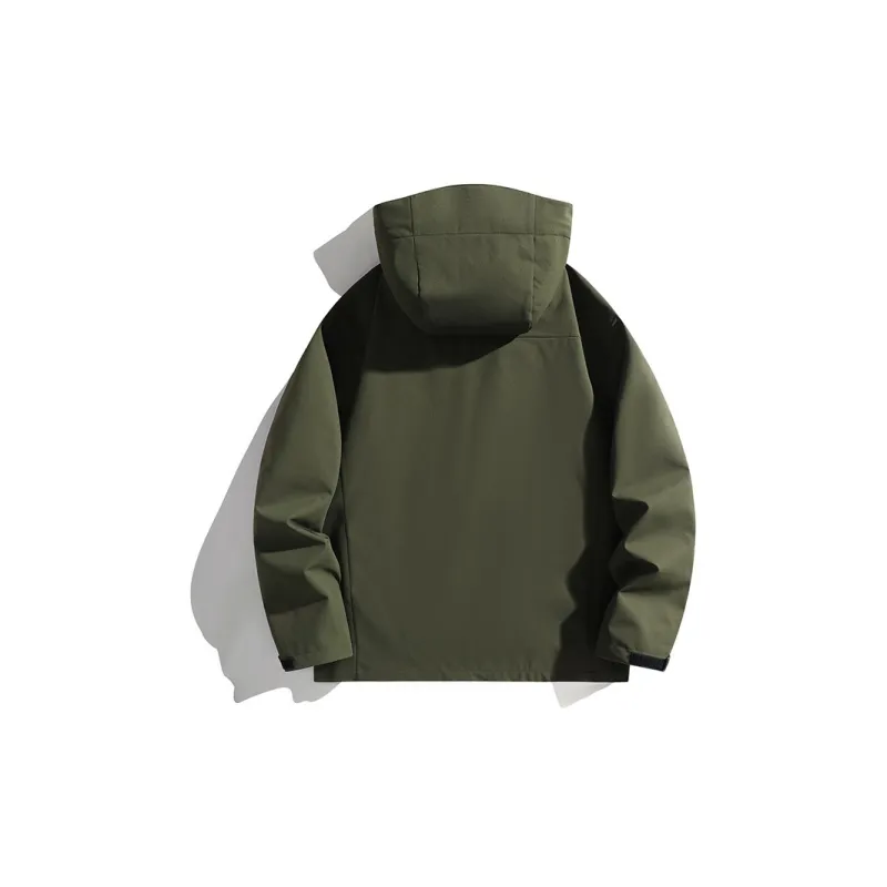 Warrior Huichao Riding The Wind Collection Waterproof And Windproof To Keep Warm Windbreaker Jacket Unisex-7