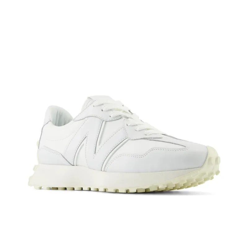 New Balance 327 White Leather-2