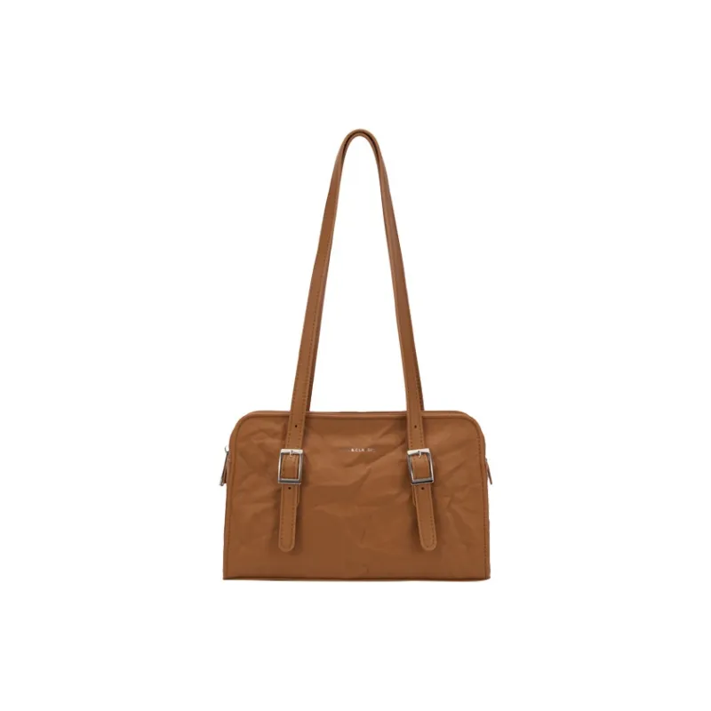 OMI Synthetic Leather Crossbody Bag Shoulder Bag Regular Women's White/Black/Brown/Pink-3
