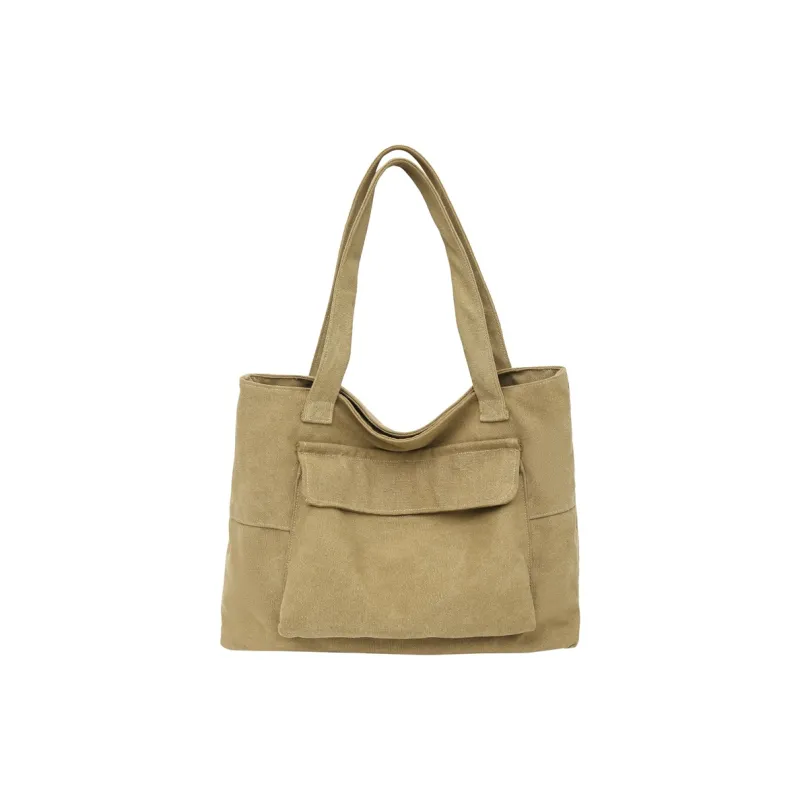 Kaka Tree Canvas Bag, Handbag, Shoulder Bag Regular Unisex Khaki/Black/Brown-0