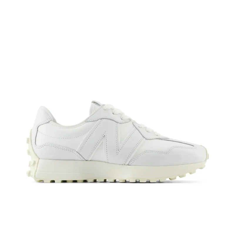 New Balance 327 White Leather-1