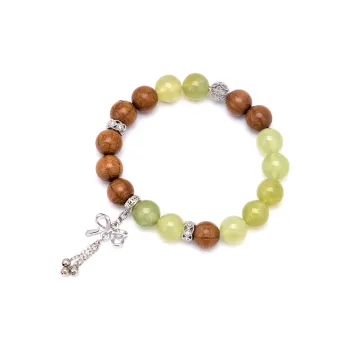 Listen To The Flowers Bloom Serpentine Jade Bracelets Women's