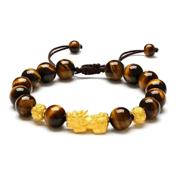 POTTICY Gold Bracelet Men