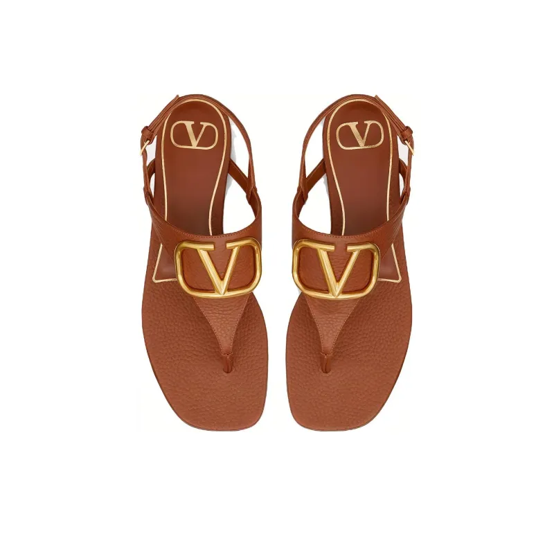 Valentino Garavani VLogo Signature Flat Sandals-3