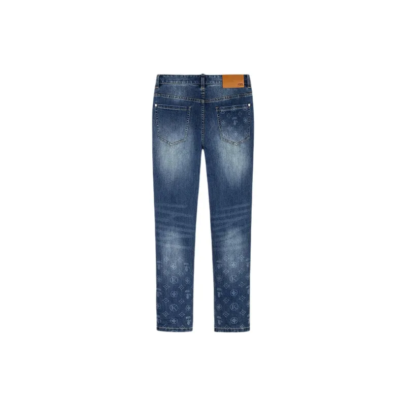 KARL LAGERFELD SS24 Jeans Men's Blue-1