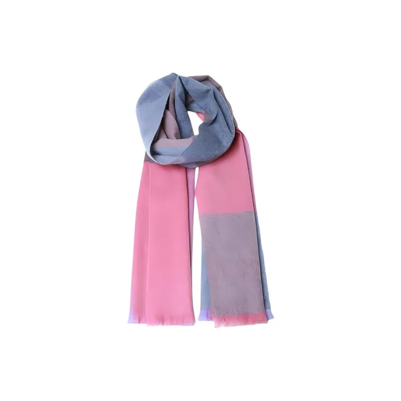 H YXIANG 100% Cashmere Knit Scarves Women's-0