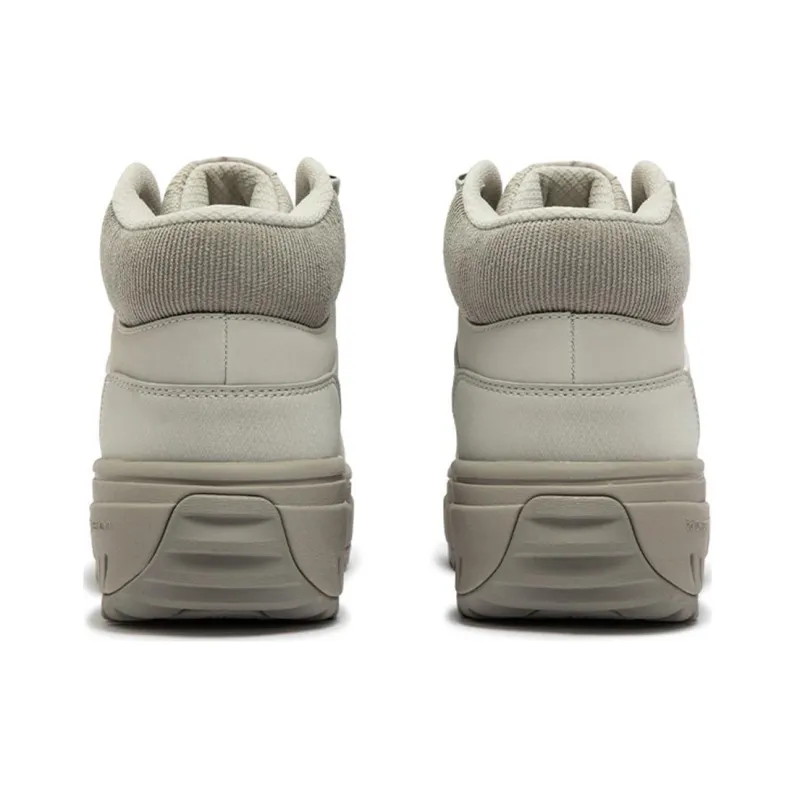 361° Trudging In The Snow Anti-Slip Wear-Resistant High-Top Casual Shoes Women's Gray-3