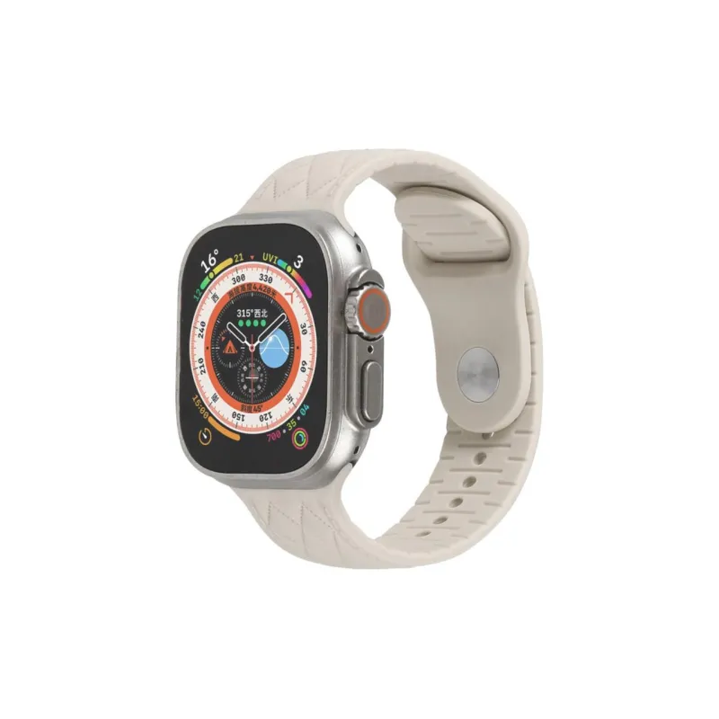 Bevichi Watch Band Apple Compatibility Silicone Material-14