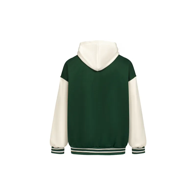 YearnObtainRainbow Baseball Jacket Unisex Green-1