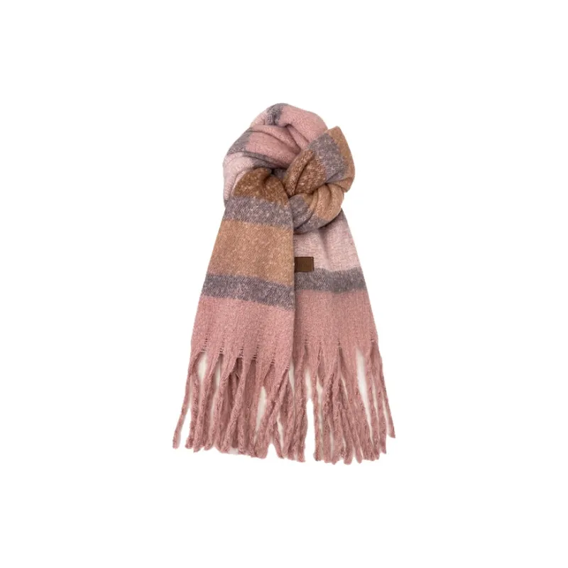 STUFFER Imitation Mohair Knit Scarves Unisex-4