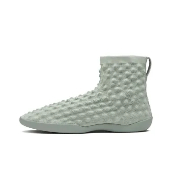 EQLZ EQUALIZER Lightweight And Wear resistant High Top Casual Shoes Unisex Cream Green