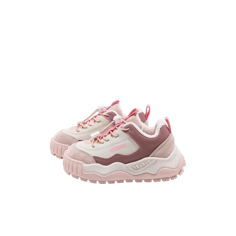 ABC KIDS Slip Resistant Lightweight Cushioning Kids Lifestyle Shoes Pink/Purple Color Kids'-2