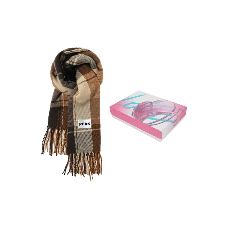 PEAK Knit Scarves Unisex-3