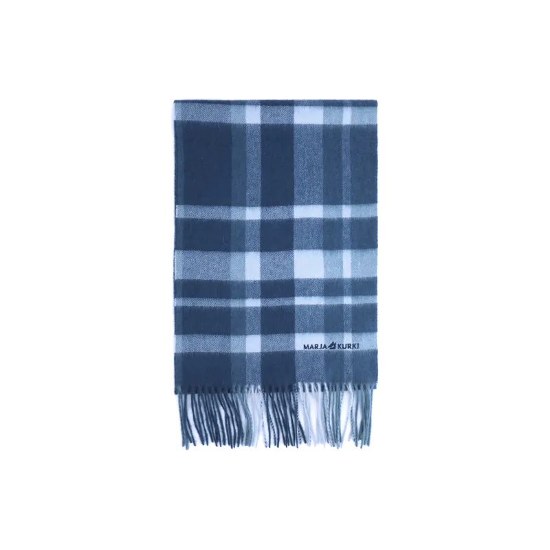 MARJAKURKI Red Scarf Atmosphere Old Money Style Greeting Card Elegance Unisex-1