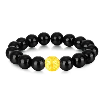 First Fortune Gold Bracelet Men