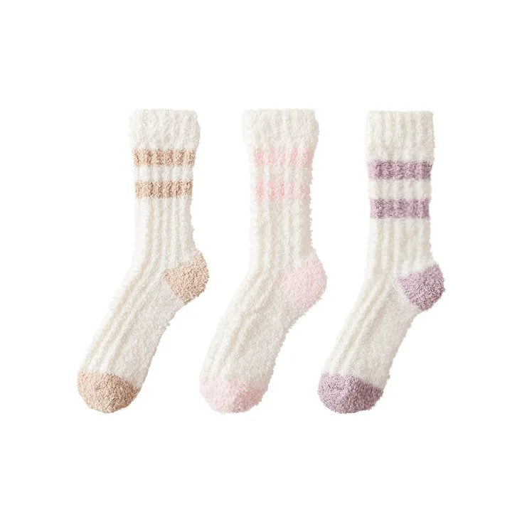 Caramella Mid Calf Socks Women's 3 Pack-7
