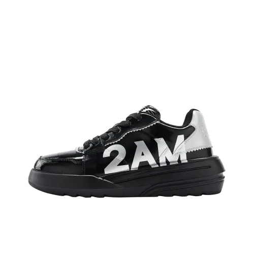 2AM Warm Slip Resistant Lightweight Low Top Skateboard Shoes Men's