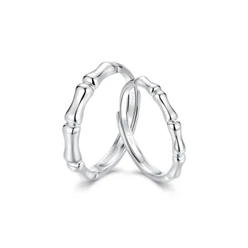 FANCI S925 Silver Ring Pair Unisex
