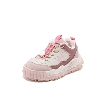 ABC KIDS Slip Resistant Lightweight Cushioning Kids Lifestyle Shoes Pink/Purple Color Kids'