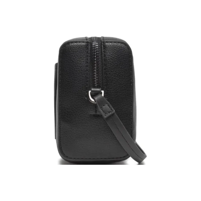 CALVIN KLEIN Artificial Leather Shoulder Bag Trumpets Women's Black-1