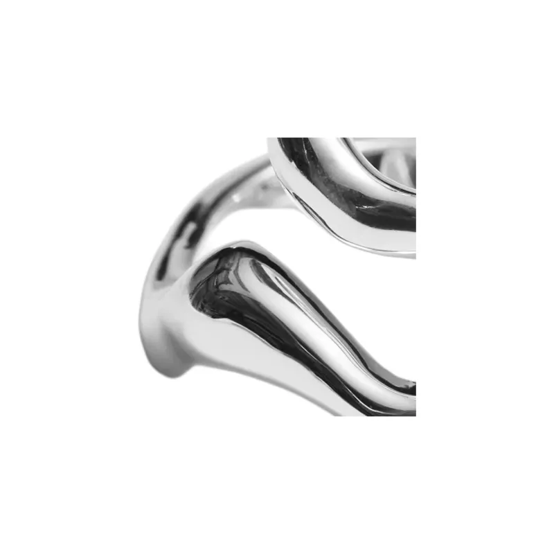 Other Stories Brass Rings Women's Silver-2