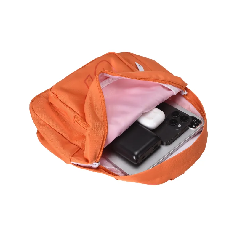 TURN UP Polyester Students Backpack Trumpets Unisex Orange-3